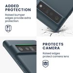 Husa pentru Google Pixel 6 Pro, Silicon, Albastru, 55879.202, Kwmobile fotografia produsului View 4 S