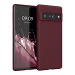 Husa pentru Google Pixel 6 Pro, Silicon, Rosu, 55879.190, Kwmobile fotografia produsului