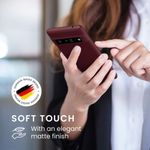 Husa pentru Google Pixel 6 Pro, Silicon, Rosu, 55879.190, Kwmobile fotografia produsului View 5 S