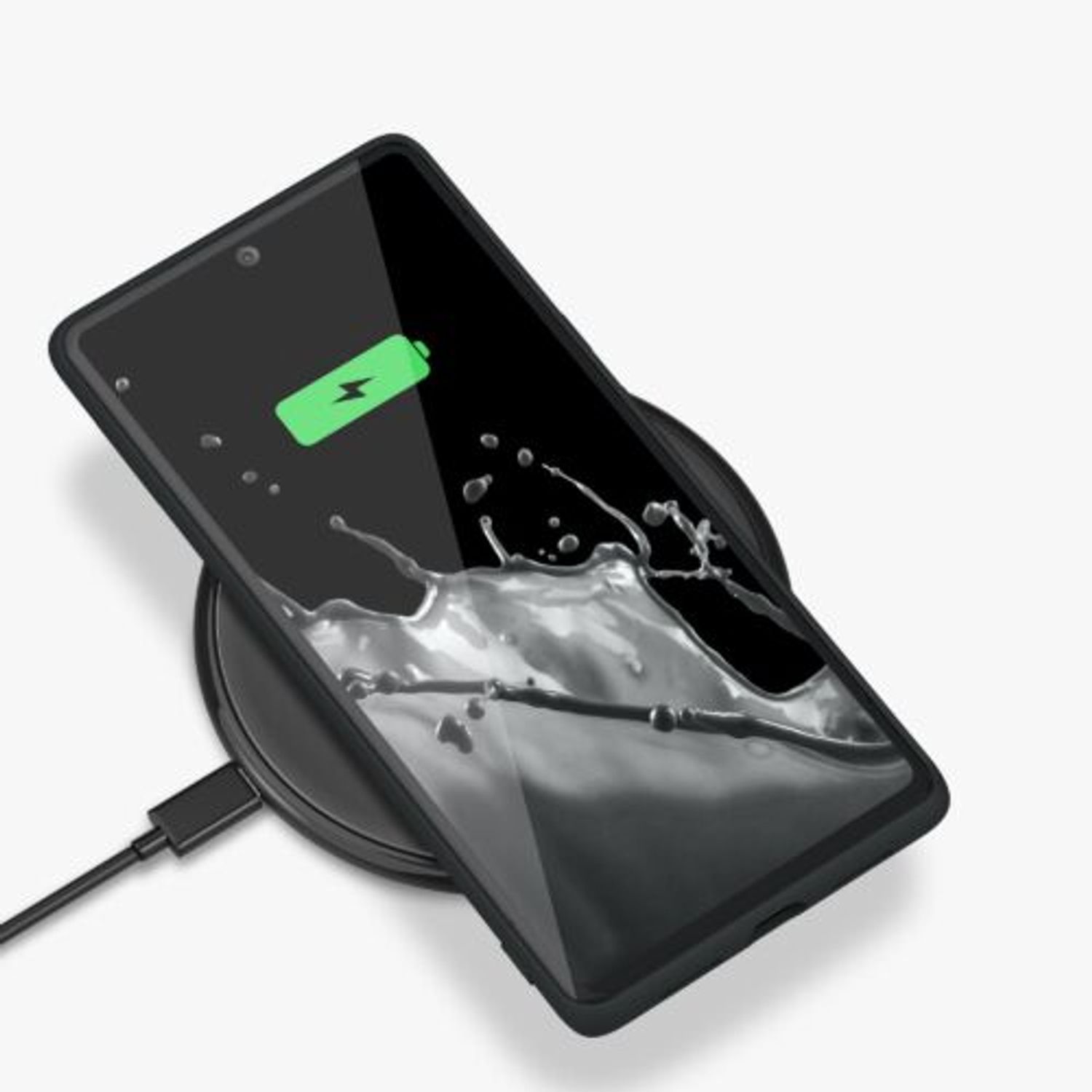 Husa pentru Google Pixel 6 Pro, Silicon, Gri, 55866.47, Kwmobile fotografia produsului View 9 L