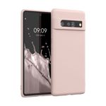 Husa pentru Google Pixel 6 Pro, Silicon, Roz, 55866.225, Kwmobile fotografia produsului