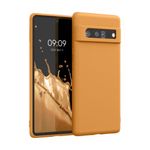 Husa pentru Google Pixel 6 Pro, Silicon, Portocaliu, 55866.217, Kwmobile fotografia produsului