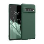 Husa pentru Google Pixel 6 Pro, Silicon, Verde, 55866.169, Kwmobile fotografia produsului