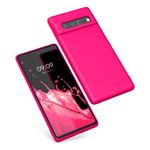Husa pentru Google Pixel 6 Pro, Silicon, Roz, 55866.77, Kwmobile fotografia produsului View 2 S
