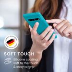 Husa pentru Google Pixel 6 Pro, Silicon, Albastru, 55866.223, Kwmobile fotografia produsului View 9 S