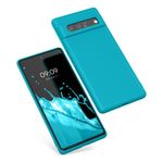 Husa pentru Google Pixel 6 Pro, Silicon, Albastru, 55866.223, Kwmobile fotografia produsului View 10 S