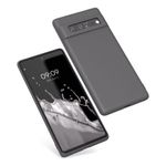 Husa pentru Google Pixel 6 Pro, Silicon, Gri, 55866.155, Kwmobile fotografia produsului View 2 S