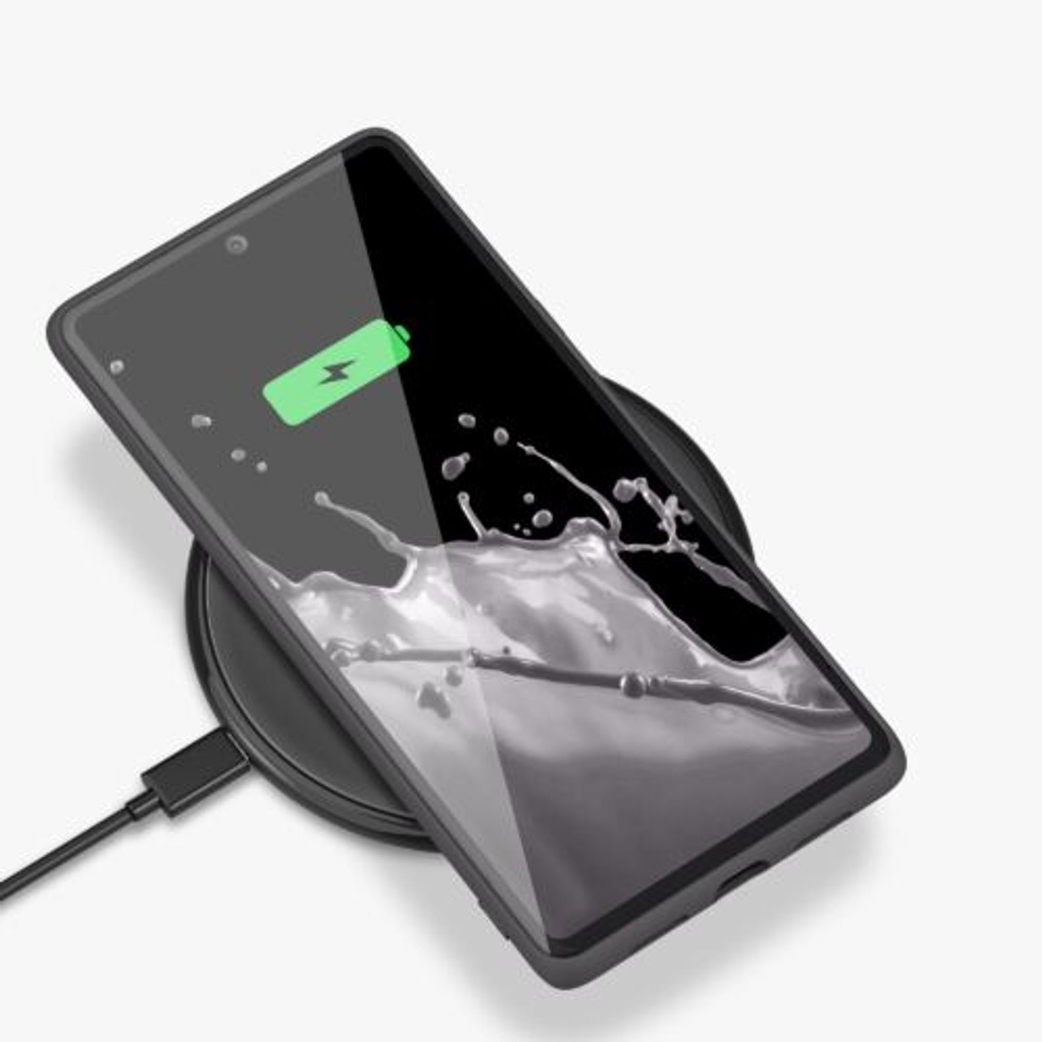 Husa pentru Google Pixel 6 Pro, Silicon, Gri, 55866.155, Kwmobile fotografia produsului View 11 L