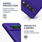 Husa pentru Google Pixel 6 Pro, Silicon, Albastru, 55866.226, Kwmobile fotografia produsului View 4 S