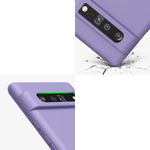 Husa pentru Google Pixel 6 Pro, Silicon, Mov, 55866.222, Kwmobile fotografia produsului View 10 S