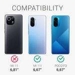 Husa pentru Xiaomi Poco F3, Silicon, Verde, 54657.223, Kwmobile fotografia produsului View 5 S