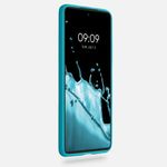 Husa pentru Xiaomi Poco F3, Silicon, Verde, 54657.223, Kwmobile fotografia produsului View 3 S