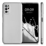 Husa pentru Xiaomi Poco M3 Pro (2021), Silicon, Silver, 55364.67, Kwmobile fotografia produsului View 2 S