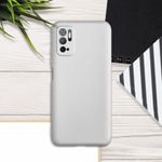 Husa pentru Xiaomi Poco M3 Pro (2021), Silicon, Silver, 55364.67, Kwmobile fotografia produsului View 6 S