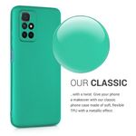 Husa pentru Xiaomi Redmi 10, Silicon, Verde, 56149.128, Kwmobile fotografia produsului View 4 S