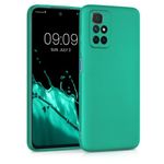 Husa pentru Xiaomi Redmi 10, Silicon, Verde, 56149.128, Kwmobile fotografia produsului