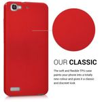 Husa pentru Huawei Enjoy 5s, Silicon, Rosu, 42247.51 fotografia produsului View 6 S