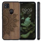 Husa pentru Xiaomi Redmi 9C, Lemn, Maro, 56789.01, Kwmobile fotografia produsului View 2 S