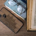 Husa pentru Xiaomi Redmi 9C, Lemn, Maro, 56789.01, Kwmobile fotografia produsului View 4 S