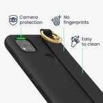 Husa pentru Xiaomi Redmi 9C, Silicon, Negru, 56482.01, Kwmobile fotografia produsului View 6 S