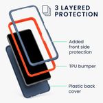 Husa pentru Xiaomi Redmi Note 10/Redmi Note 10S, Plastic, Albastru, 56501.17, Kwmobile fotografia produsului View 4 S