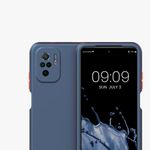 Husa pentru Xiaomi Redmi Note 10/Redmi Note 10S, Plastic, Albastru, 56501.17, Kwmobile fotografia produsului View 10 S