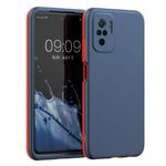 Husa pentru Xiaomi Redmi Note 10/Redmi Note 10S, Plastic, Albastru, 56501.17, Kwmobile fotografia produsului
