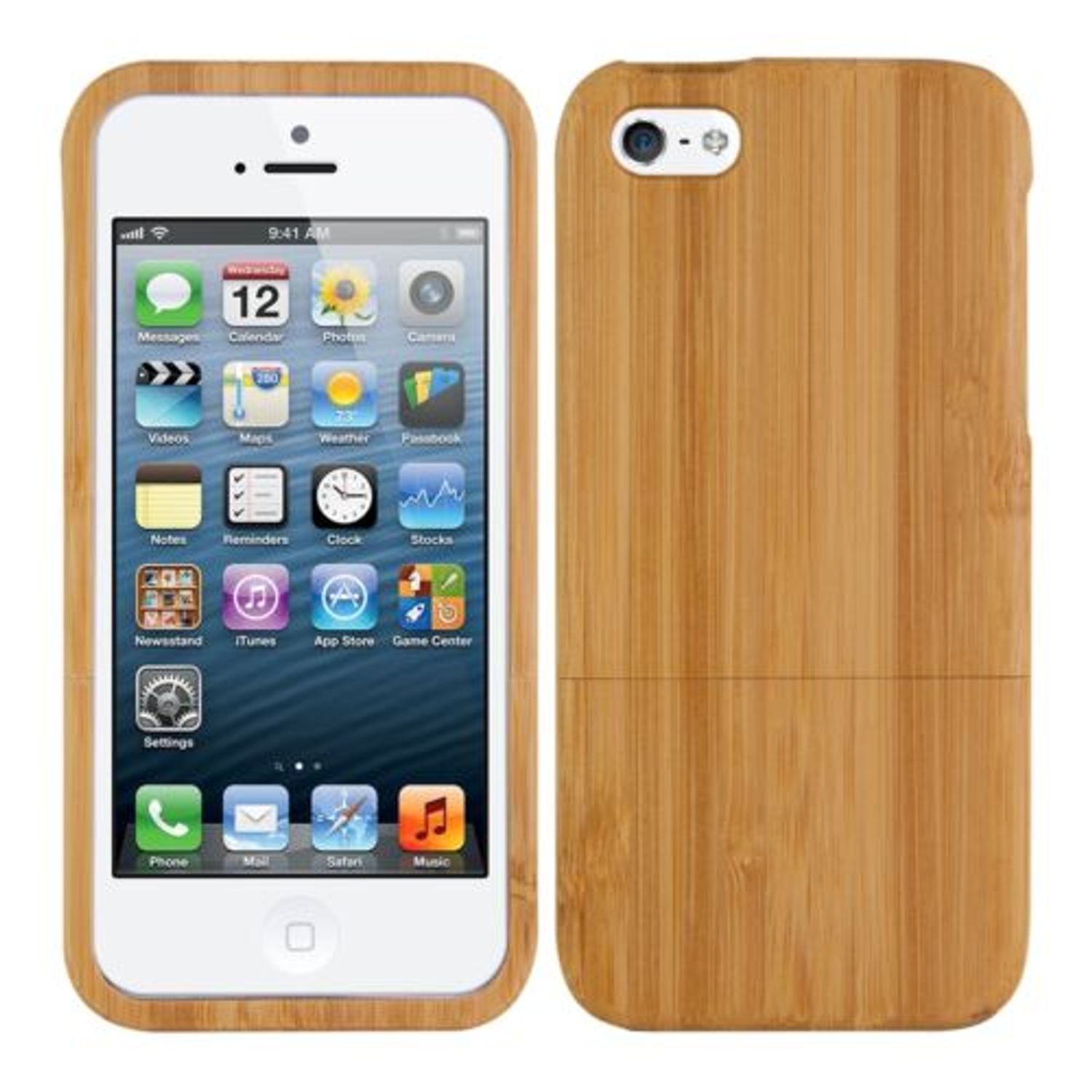 Husa pentru Apple iPhone 5/iPhone 5s/iPhone SE, Lemn, Maro, 17275.24 fotografia produsului View 16 L