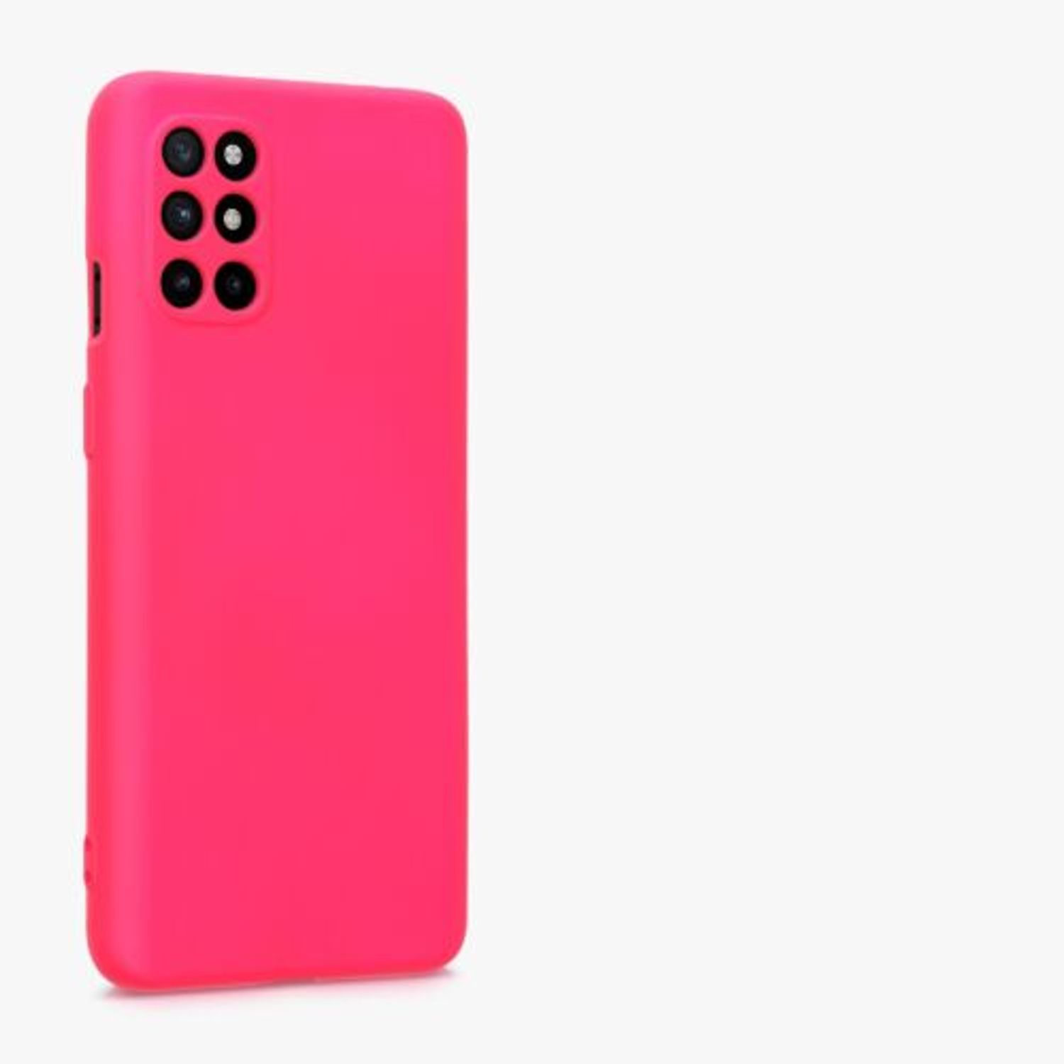 Husa Kwmobile pentru OnePlus 8T, Silicon, Roz, 55350.77 fotografia produsului View 7 L