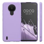 Husa Kwmobile pentru Nokia 1.4, Silicon, Mov, 54468.108 fotografia produsului