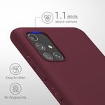Husa Kwmobile pentru Samsung Galaxy A51, Silicon, Violet, 51196.190 fotografia produsului View 13 S