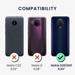 Husa Kwmobile pentru Nokia G20/G10, Silicon, Violet, 54847.187 fotografia produsului View 4 S