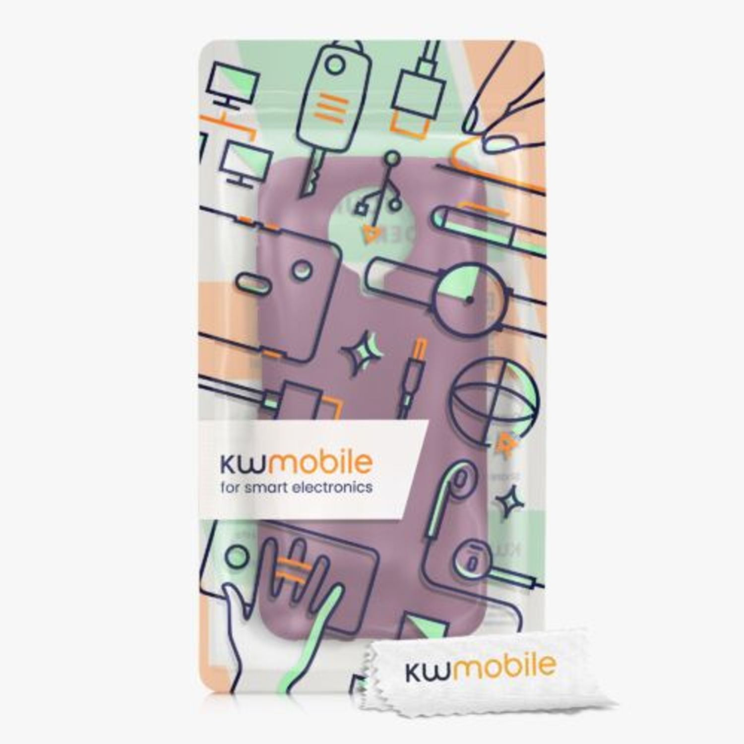 Husa Kwmobile pentru Nokia G20/G10, Silicon, Violet, 54847.187 fotografia produsului View 5 L