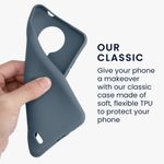 Husa Kwmobile pentru Nokia 1.4, Silicon, Albastru, 54468.202 fotografia produsului View 4 S