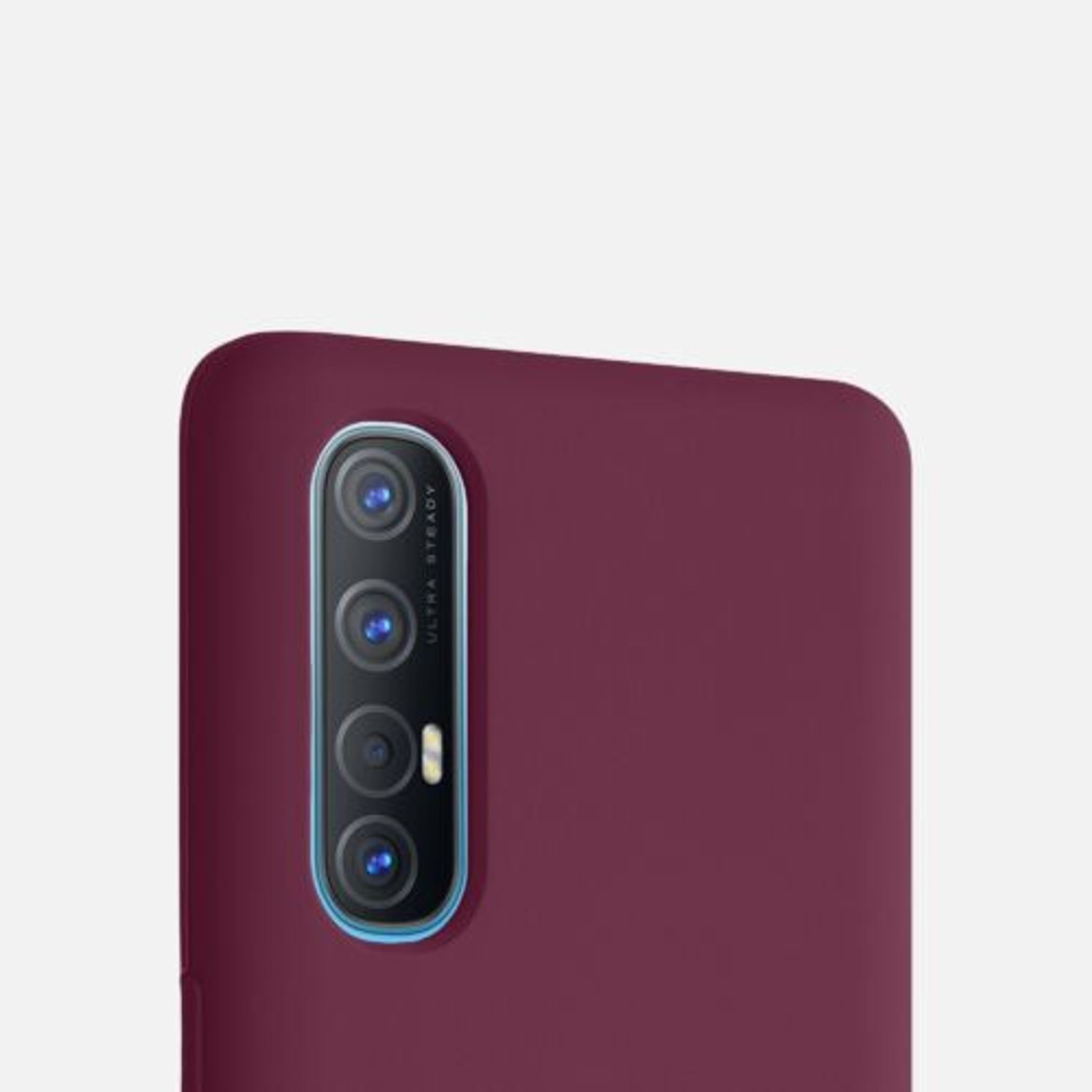 Husa pentru Oppo Find X2 Neo, Silicon, Violet, 53089.190 fotografia produsului View 7 L