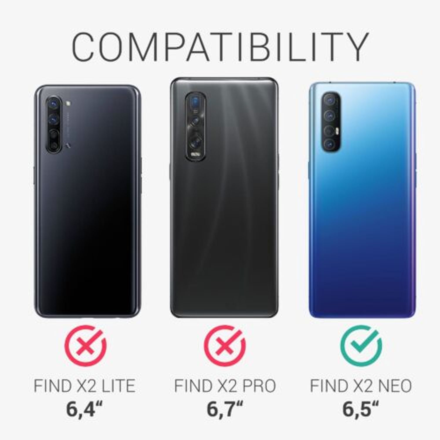 Husa pentru Oppo Find X2 Neo, Silicon, Violet, 53089.190 fotografia produsului View 5 L