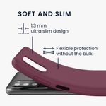 Husa Kwmobile pentru Samsung Galaxy A03s, Silicon, Violet, 56517.187 fotografia produsului View 2 S