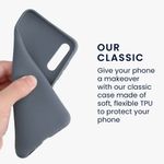 Husa Kwmobile pentru Samsung Galaxy A50, Silicon, Albastru, 48054.202 fotografia produsului View 3 S