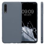 Husa Kwmobile pentru Samsung Galaxy A50, Silicon, Albastru, 48054.202 fotografia produsului