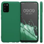 Husa Kwmobile pentru Samsung Galaxy A02s, Silicon, Verde, 54045.227 fotografia produsului