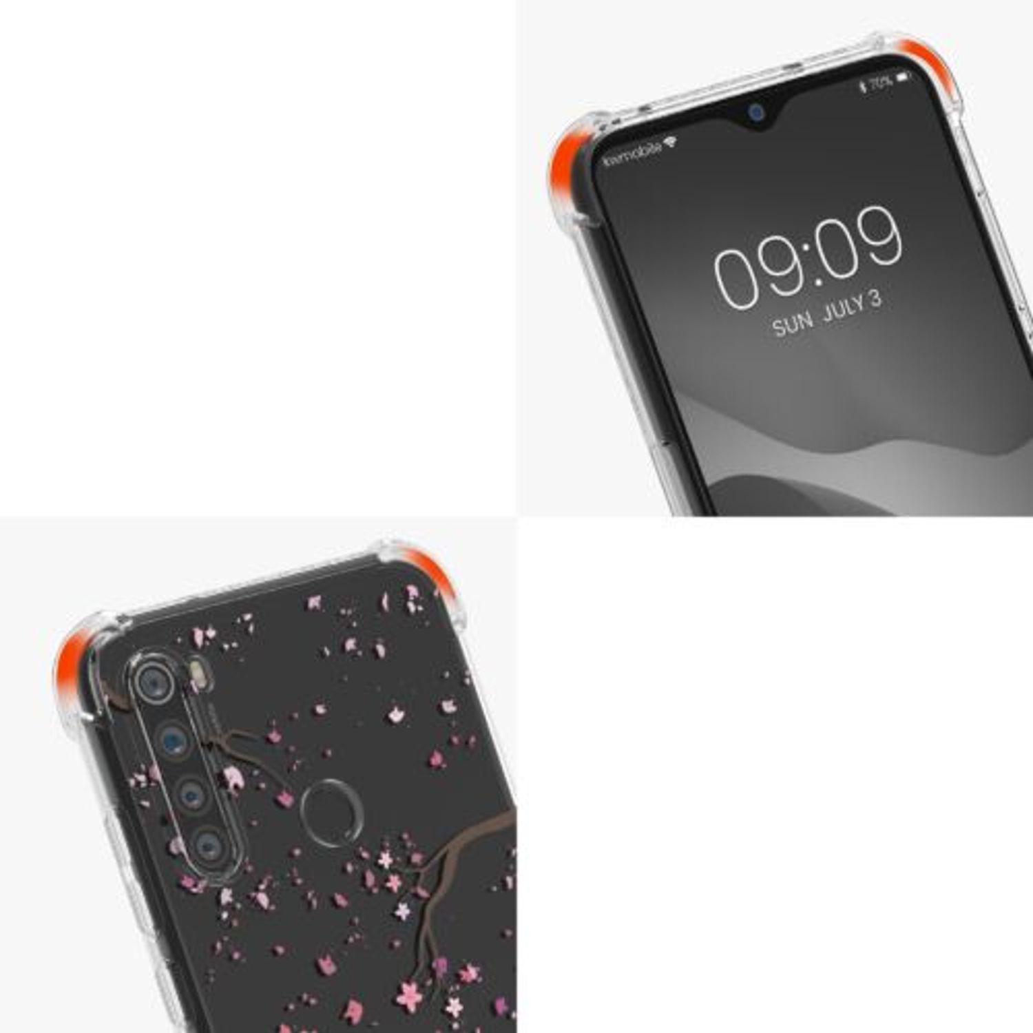 Husa Kwmobile pentru Xiaomi Redmi Note 8, Silicon, Multicolor, 50986.04 fotografia produsului View 7 L
