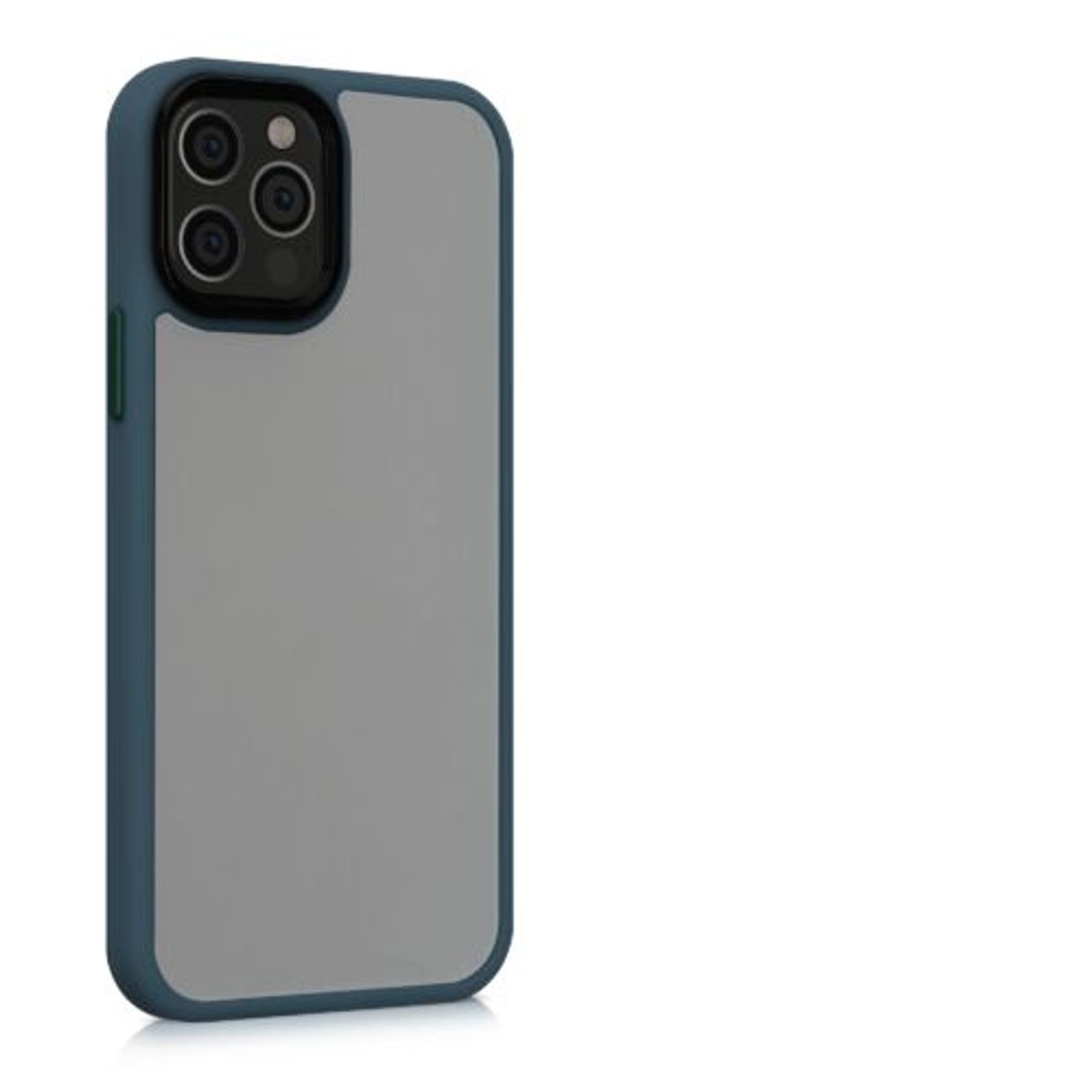 Husa Kwmobile pentru Apple iPhone 12/iPhone 12 Pro, Silicon, Verde/Transparent, 57458.80 fotografia produsului View 7 L