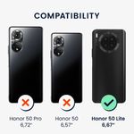 Husa Kwmobile pentru Honor 50 Lite, Silicon, Multicolor, 57481.01 fotografia produsului View 4 S