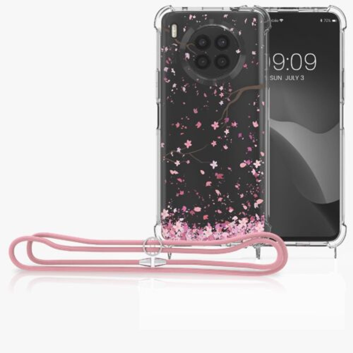 Husa Kwmobile pentru Honor 50 Lite, Silicon, Multicolor, 57481.01 fotografia produsului View 7 L
