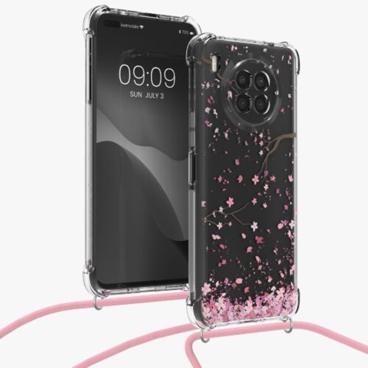 Husa Kwmobile pentru Honor 50 Lite, Silicon, Multicolor, 57481.01 fotografia produsului View 5 L
