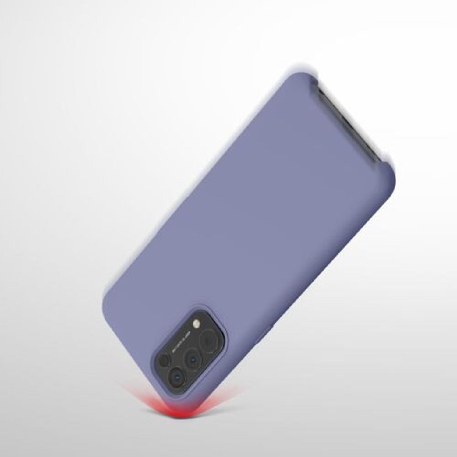 Husa pentru Oppo Find X3 Lite, Silicon, Albastru, 55201.130 fotografia produsului View 9 L