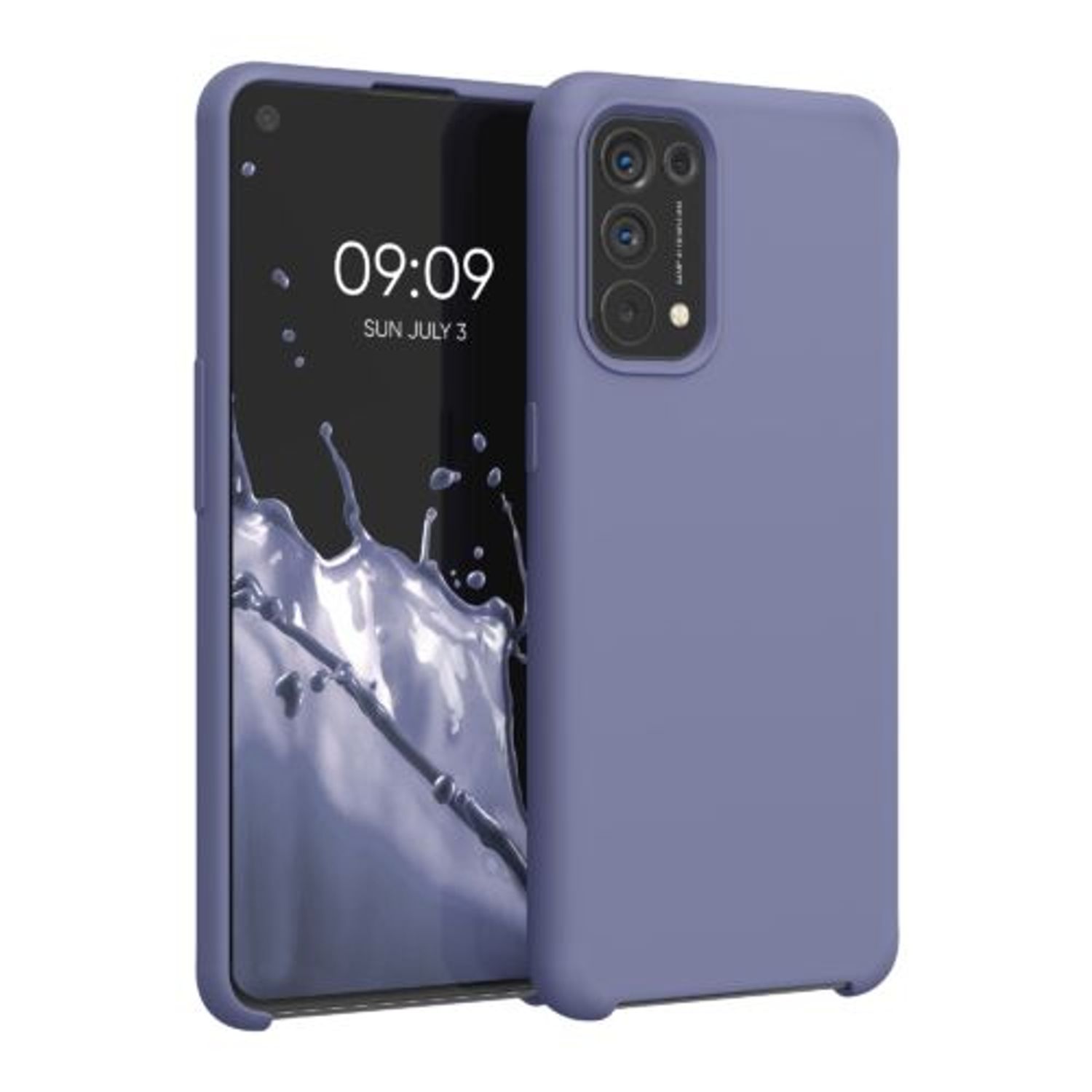 Husa pentru Oppo Find X3 Lite, Silicon, Albastru, 55201.130 fotografia produsului