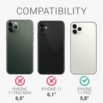 Husa Kwmobile pentru Apple iPhone 11 Pro, Silicon, Albastru, 55115.108 fotografia produsului View 5 S