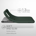 Husa Kwmobile pentru Apple iPhone XS, Silicon, Verde, 55120.80 fotografia produsului View 2 S