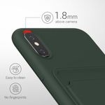 Husa Kwmobile pentru Apple iPhone XS, Silicon, Verde, 55120.80 fotografia produsului View 3 S